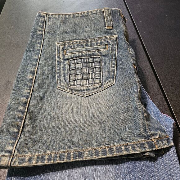 American Eagle Outfitters Blue A-Line Mini Skirt - Picture 6 of 6